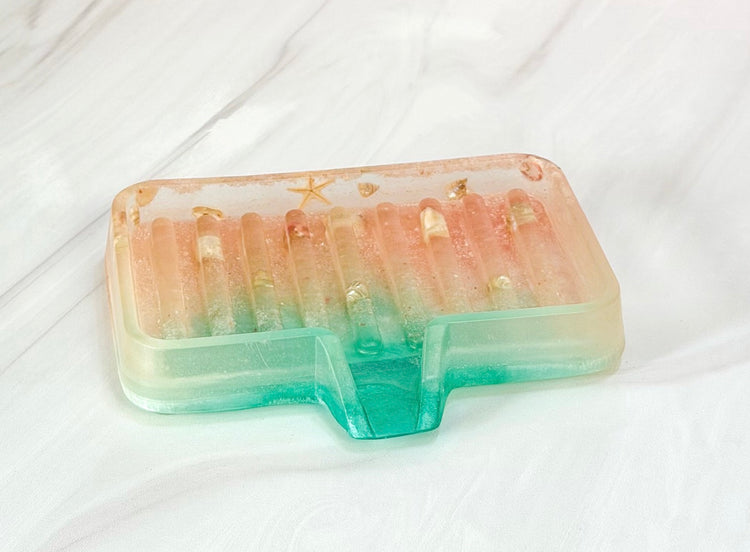 Pink Ocean Soap Dish