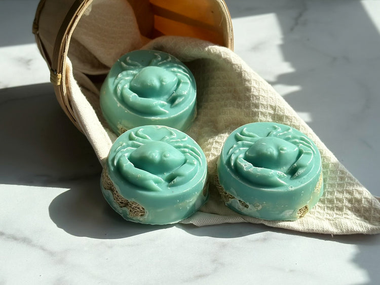 Eucalyptus and Spearmint Loofah Soap