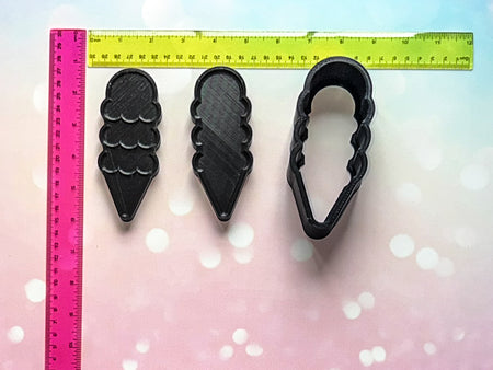 3 Piece Food Bath Bomb Molds