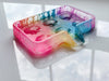 Glitter Rainbow Soap Dish