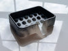 Grey and White Ombré Soap Dish