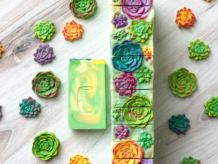 Succulent Love Soap