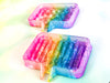 Glitter Rainbow Soap Dish