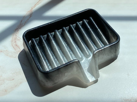 Grey and White Ombré Soap Dish